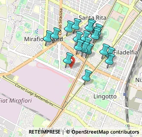 Mappa Via Giacomo Dina, 10135 Torino TO, Italia (0.7725)