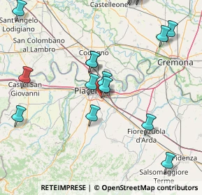 Mappa Via Stradiotti, 29122 Piacenza PC, Italia (19.29125)