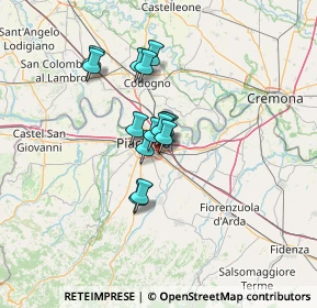 Mappa Via Stradiotti, 29122 Piacenza PC, Italia (8.96929)