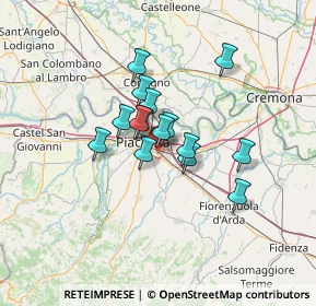 Mappa Via Stradiotti, 29122 Piacenza PC, Italia (9.08267)