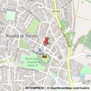 Mappa Via Bocca, 36, 10040 Rivalta di Torino, Torino (Piemonte)