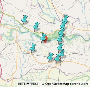 Mappa Strada Teste, 46020 Quingentole MN, Italia (6.44583)