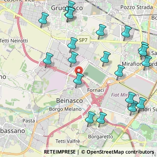 Mappa Strada del Bottone, 10043 Cascina Barbera , Italia (2.7015)