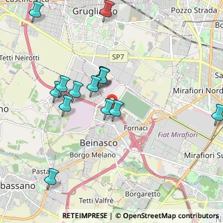 Mappa Strada del Bottone, 10043 Cascina Barbera , Italia (2.05643)
