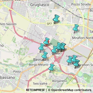 Mappa Strada del Bottone, 10043 Cascina Barbera , Italia (1.91438)