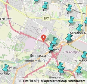 Mappa Strada del Bottone, 10043 Cascina Barbera , Italia (3.104)
