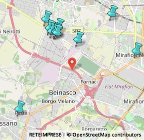 Mappa Strada del Bottone, 10043 Cascina Barbera , Italia (2.73308)