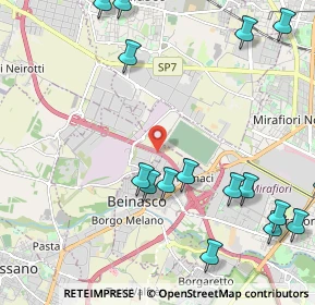 Mappa Strada del Bottone, 10043 Cascina Barbera , Italia (3.0705)