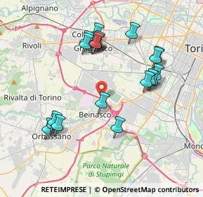Mappa Strada del Bottone, 10043 Cascina Barbera , Italia (3.885)