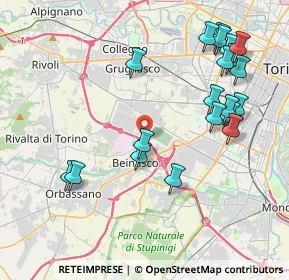 Mappa Strada del Bottone, 10043 Cascina Barbera , Italia (4.562)