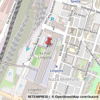 Mappa Via Nizza, 10126 Torino, Torino (Piemonte)