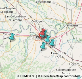 Mappa Via Lavelli, 29122 Piacenza PC, Italia (20.51091)