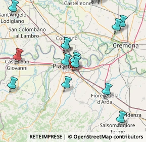 Mappa Via Lavelli, 29122 Piacenza PC, Italia (19.3125)