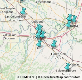 Mappa Via Lavelli, 29122 Piacenza PC, Italia (14.89)
