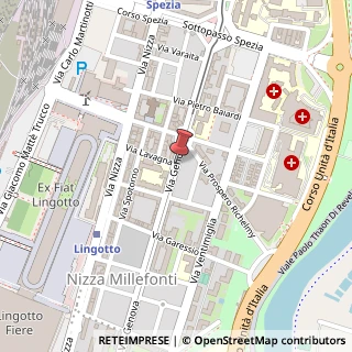 Mappa Via genova 100, 10126 Torino, Torino (Piemonte)