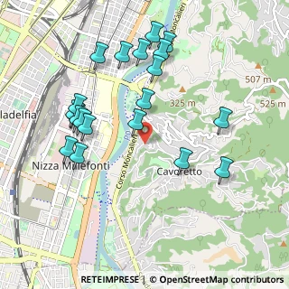 Mappa Strada degli Alberoni, 10133 Torino TO, Italia (1.0465)