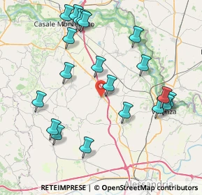 Mappa 15040 Mirabello Monferrato AL, Italia (8.846)