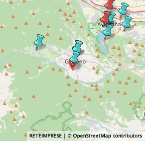 Mappa Via Rodolfo Reguzzoni, 10094 Giaveno TO, Italia (4.69273)