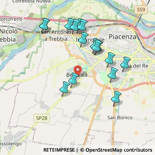 Mappa Via Ettore Martini, 29121 Piacenza PC, Italia (2.07313)