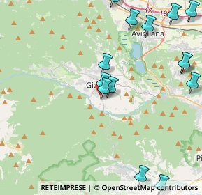 Mappa Via della Cartiera, 10094 Giaveno TO, Italia (6.398)