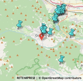 Mappa Via della Cartiera, 10094 Giaveno TO, Italia (4.09)