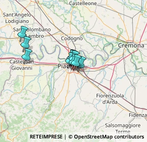 Mappa Via Giulio Pastore, 29122 Piacenza PC, Italia (7.74545)