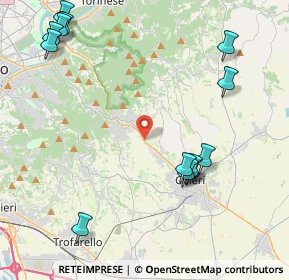 Mappa Via Chieri, 10125 Pino torinese TO, Italia (5.34231)