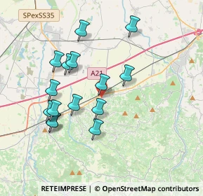 Mappa Via Martiri della Liberta, 27046 Santa Giuletta PV, Italia (3.53067)