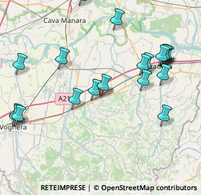 Mappa Via Martiri della Liberta, 27046 Santa Giuletta PV, Italia (9.4355)