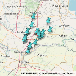 Mappa Viale del Commercio, 45100 Rovigo RO, Italia (10.383)