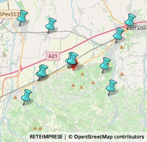 Mappa Via Roma, 27050 Redavalle PV, Italia (4.31909)