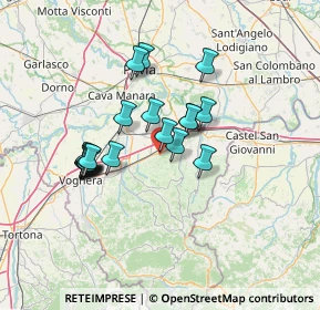 Mappa Via Roma, 27050 Redavalle PV, Italia (11.574)