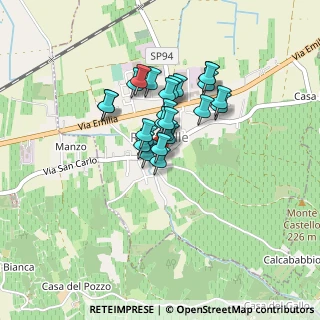 Mappa Via Roma, 27050 Redavalle PV, Italia (0.296)