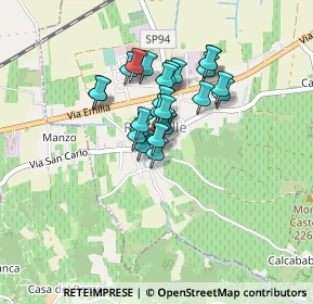 Mappa Via Roma, 27050 Redavalle PV, Italia (0.296)