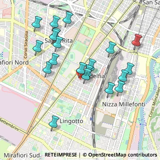 Mappa Via Pasquale Paoli, 10134 Torino TO, Italia (1.026)