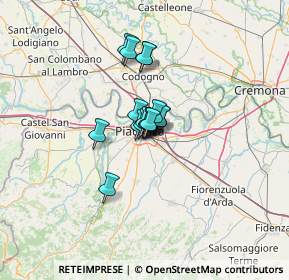 Mappa Via Bernardino Pollinari, 29122 Piacenza PC, Italia (6.54313)