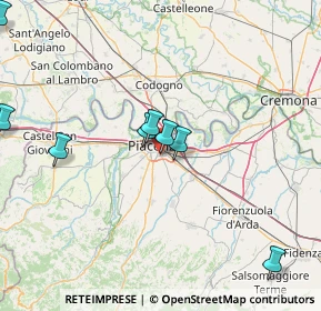 Mappa Via Bernardino Pollinari, 29122 Piacenza PC, Italia (25.11333)