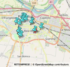 Mappa Via Lino Vescovi, 29122 Piacenza PC, Italia (1.64333)