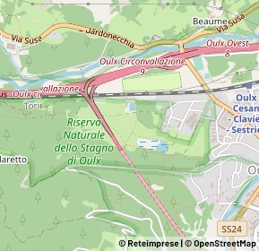 Mappa 10056 Oulx TO, Italia (0.50385)