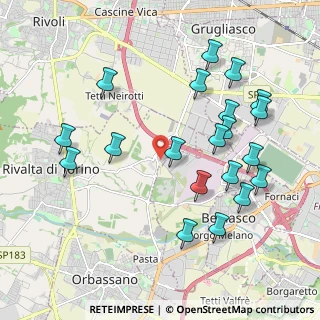 Mappa INTERPORTO SITO 3 STRADA, 10141 Rivoli TO, Italia (2.1745)