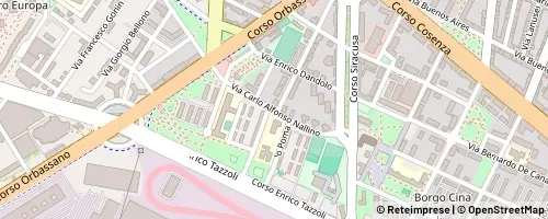 Mappa Torino
