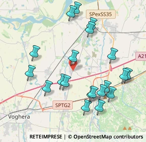 Mappa SP79, 27053 Casteggio PV, Italia (4.2305)