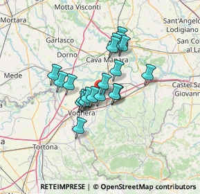 Mappa SP79, 27053 Casteggio PV, Italia (9.669)