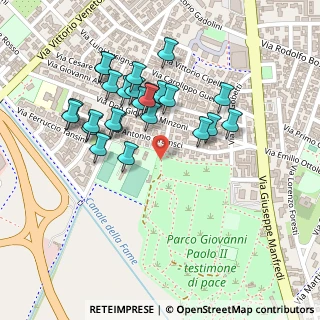 Mappa Via Fratelli Rosselli, 29122 Piacenza PC, Italia (0.22)