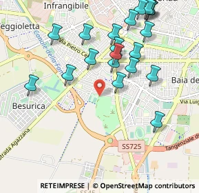 Mappa Via Fratelli Rosselli, 29122 Piacenza PC, Italia (1.0905)