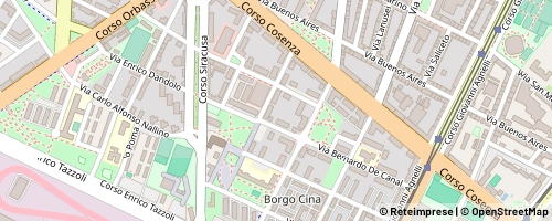 Mappa Turin