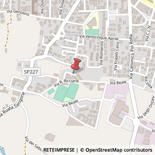 Mappa Via Ricciardi, 35, 10094 Giaveno, Torino (Piemonte)