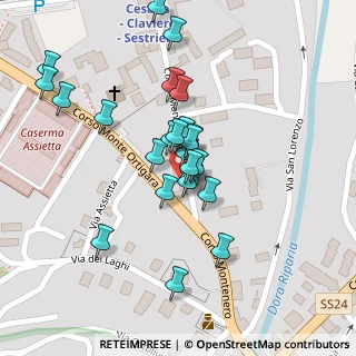 Mappa Corso Montenero, 10056 Oulx TO, Italia (0.08)
