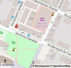 Mappa Via Don Grioli Posteggio, 10135 Torino TO, Italia (0.05769)