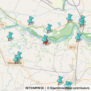 Mappa Via della Resistenza, 46020 Quingentole MN, Italia (6.28)
